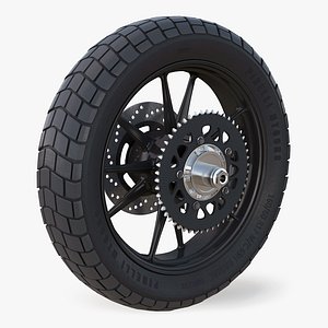 Motorcycle Back Wheel