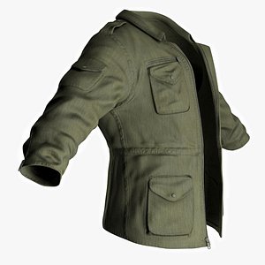 Man's Jacket - Military Style