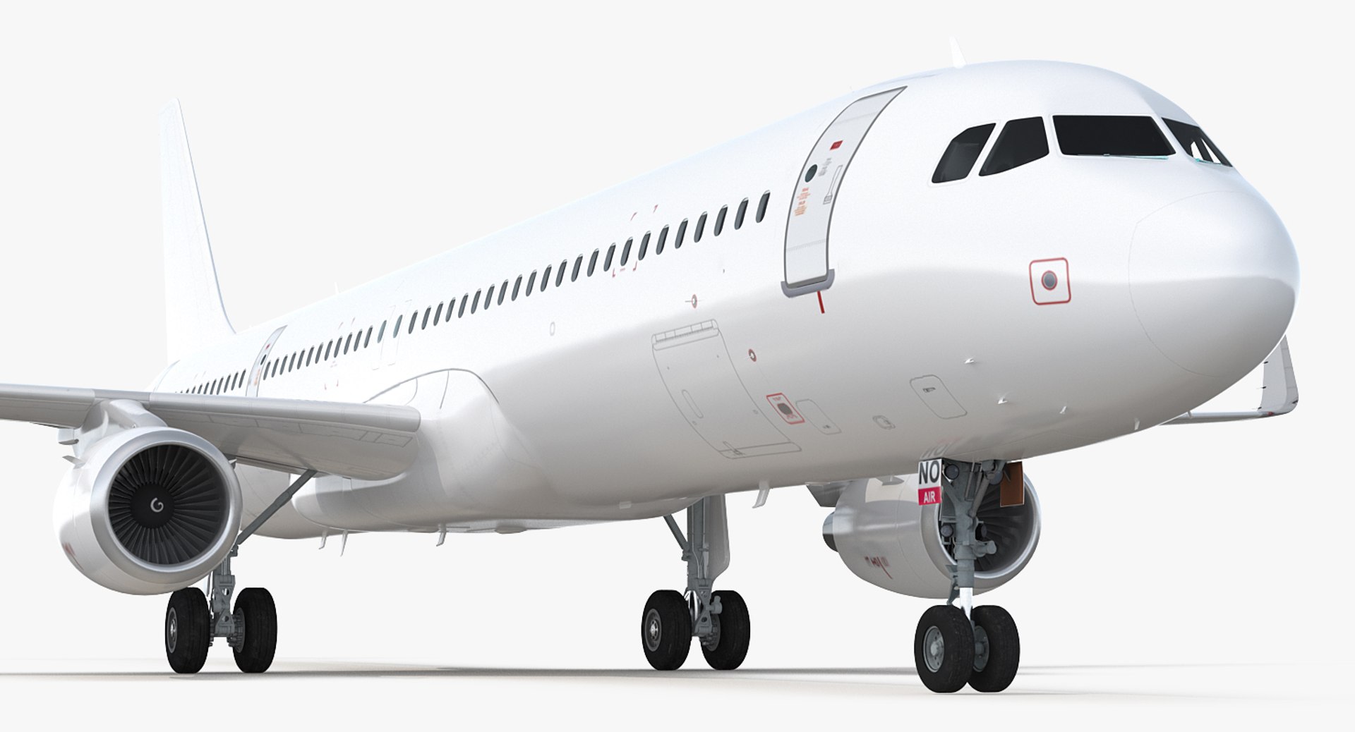 Airbus a321neo interior a321 3D model - TurboSquid 1349430