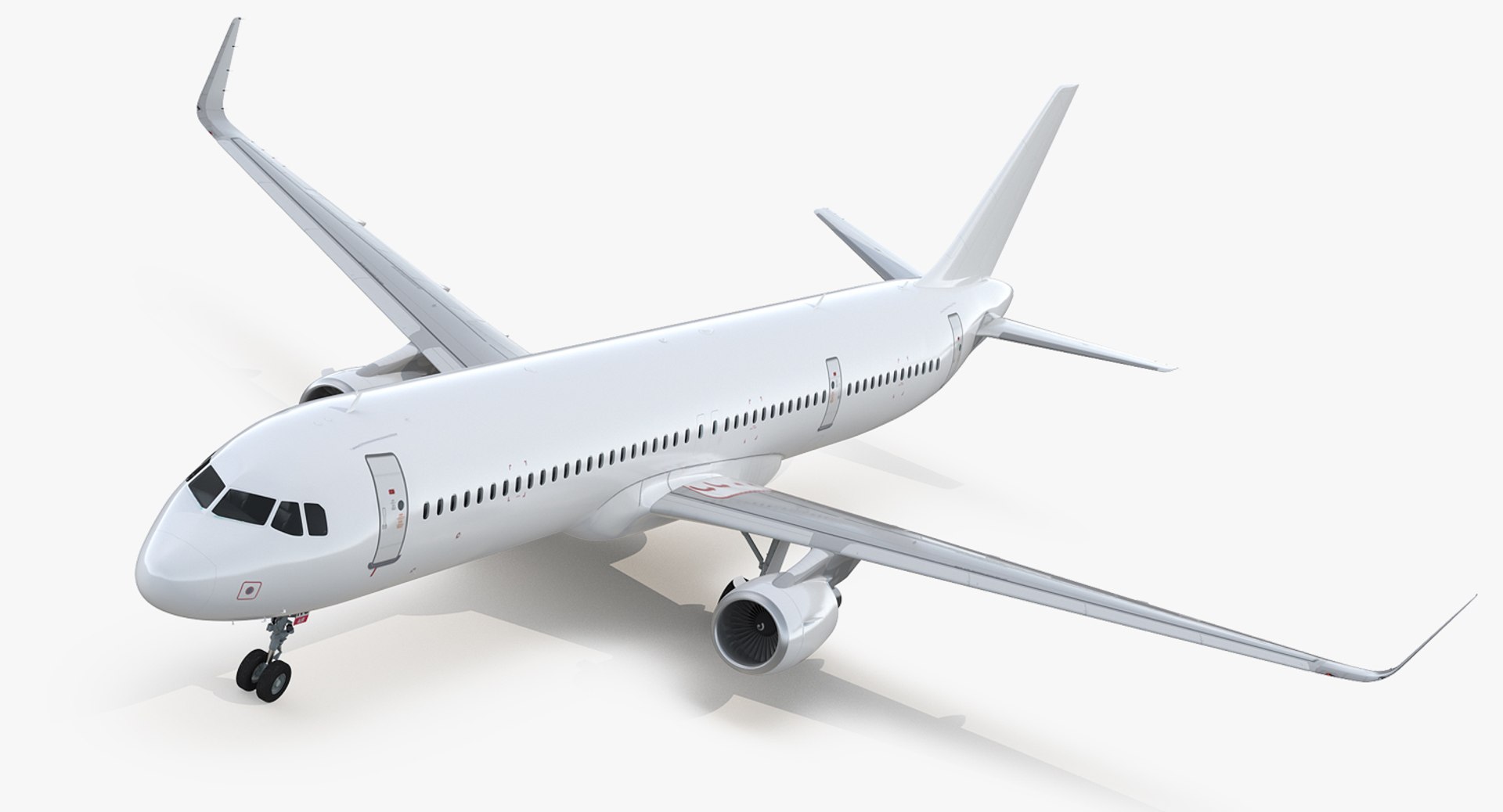 Airbus a321neo interior a321 3D model - TurboSquid 1349430