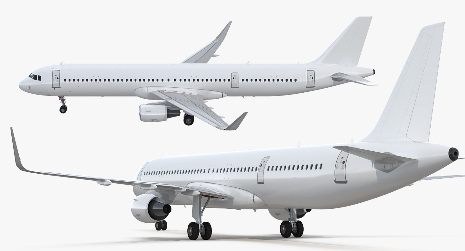 Airbus a321neo interior a321 3D model - TurboSquid 1349430