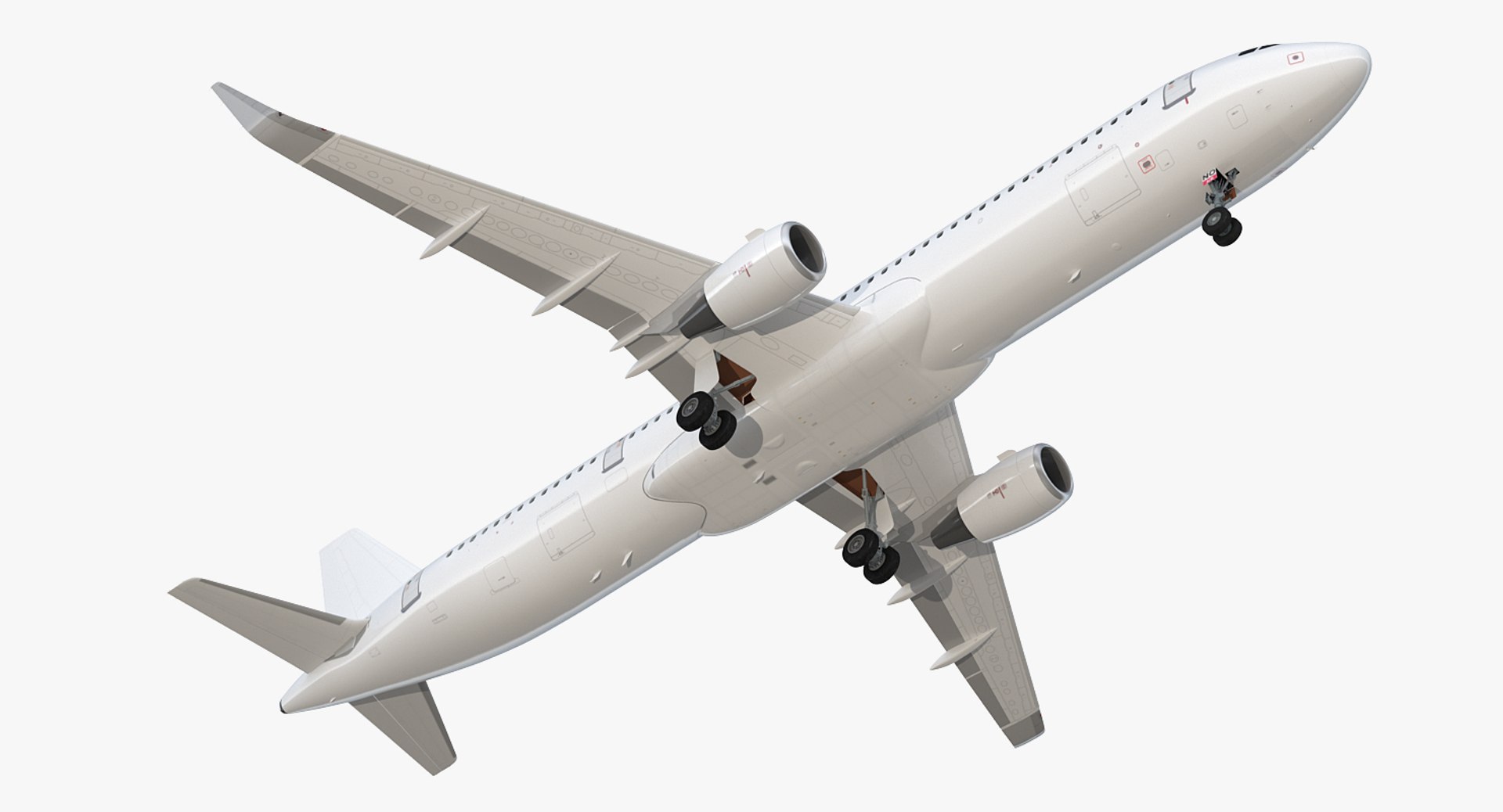 Airbus a321neo interior a321 3D model - TurboSquid 1349430