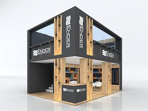 stall height 500 cm 3D model
