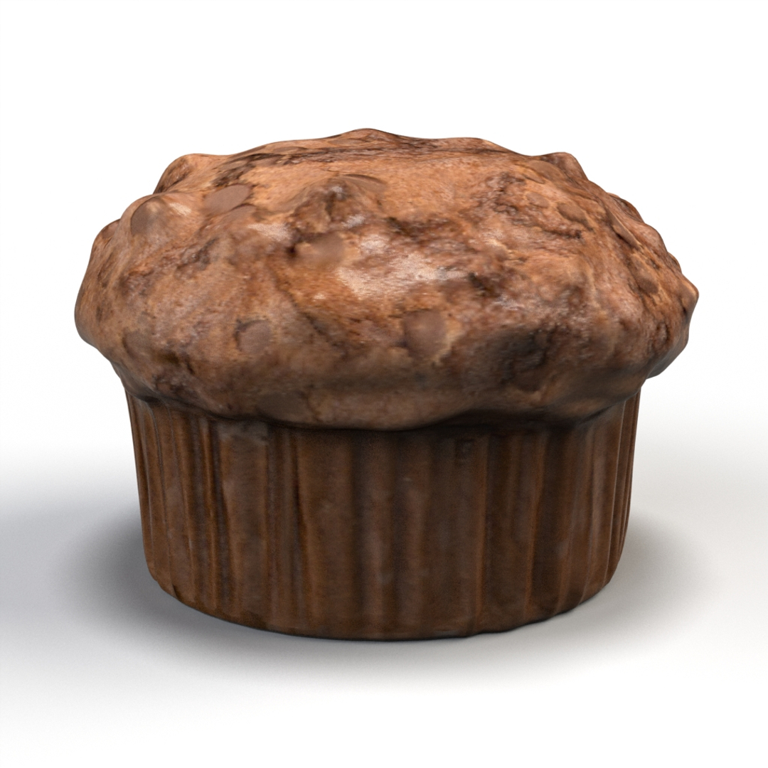 muffin 3d model