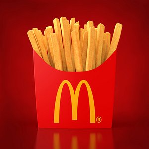fries mc 3D model