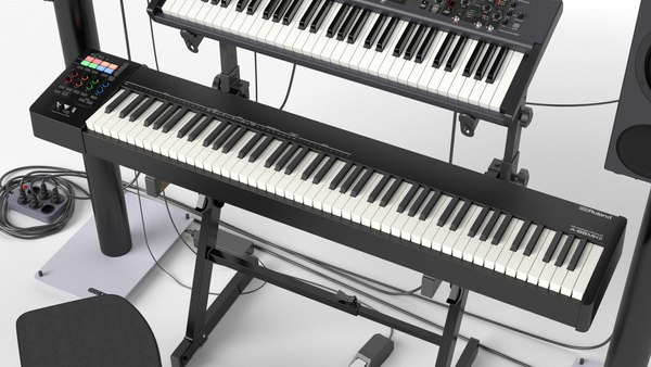 Keyboard Studio 3D - TurboSquid 1730903