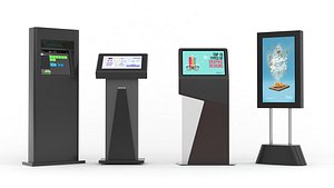 3D Electronic Kiosk Collection