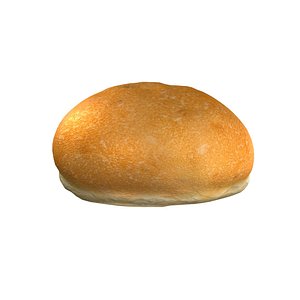Bun Bread 7 3D model