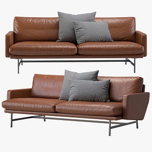 3D Lissoni Sofa lowpoly