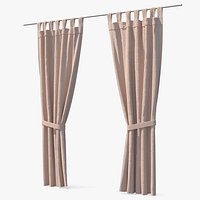 Classic Pleated Curtains with Tiebacks