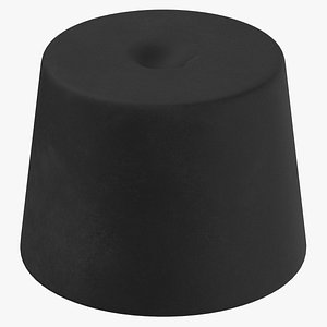 Rubber Plug Big Clean and Used 03 3D