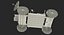 3D lunar roving vehicle apollo model