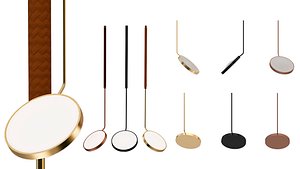 Spoon Penta Hanging Lamp 3D model