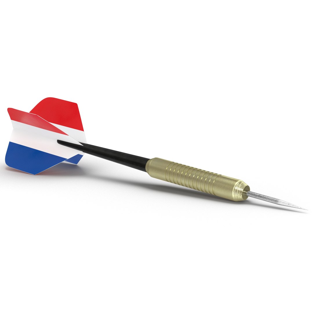 Dart Needle France 3D Model 3D model preview
