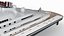 Azzam Superyacht Night Scene model