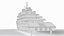 Azzam Superyacht Night Scene model