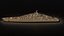 Azzam Superyacht Night Scene model
