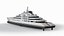 Azzam Superyacht Night Scene model