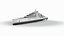 Azzam Superyacht Night Scene model