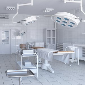 Operating Room 3 3D model