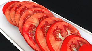 obj tomato slices