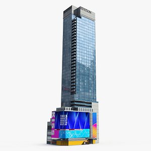 The Edition Building Times Square Low Poly