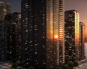 City Block Type A17 3D