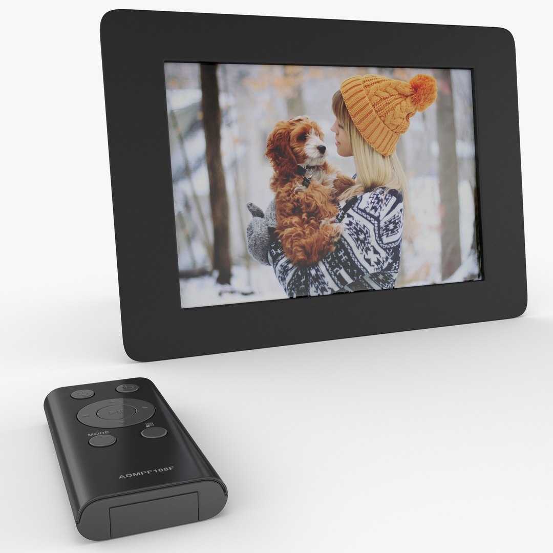Digital Photo Frame Aluratek 3d Max