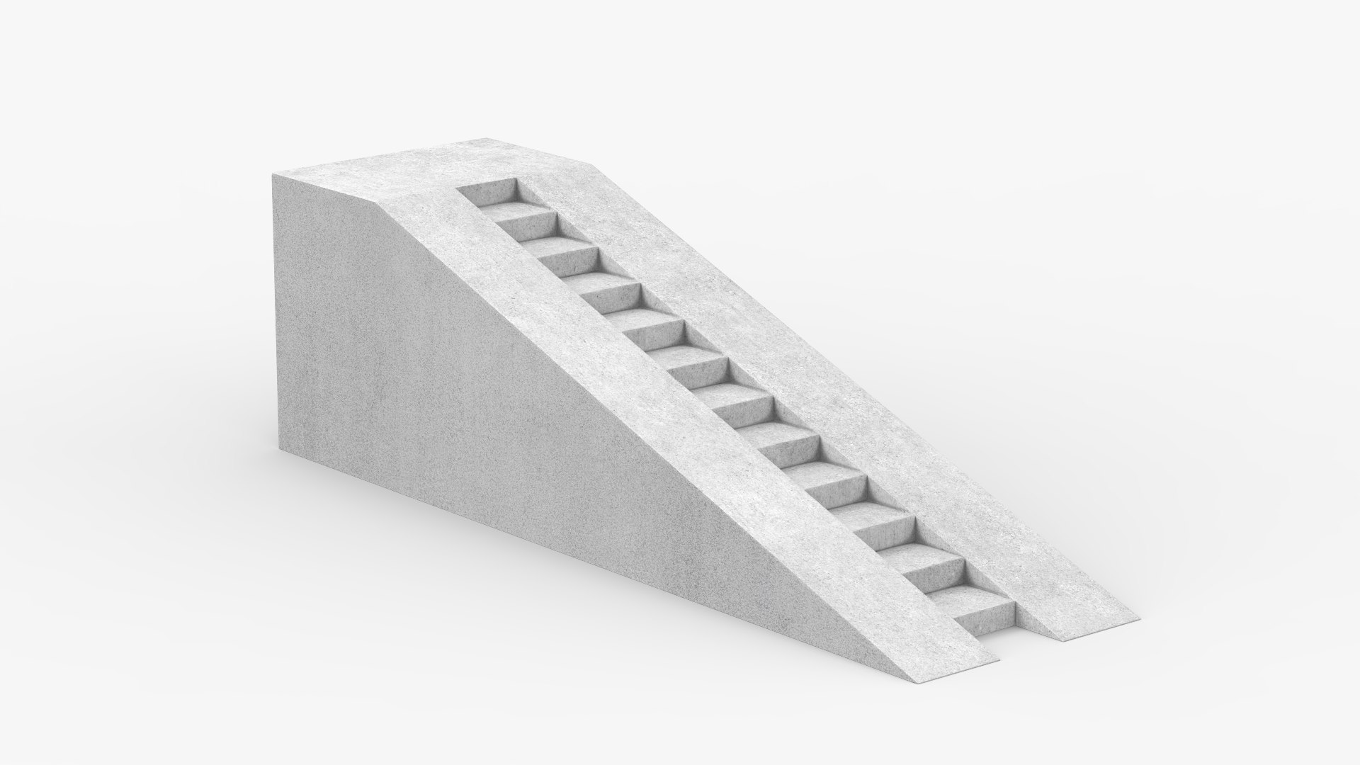 3D Staircase Ramp V2 - TurboSquid 2292724