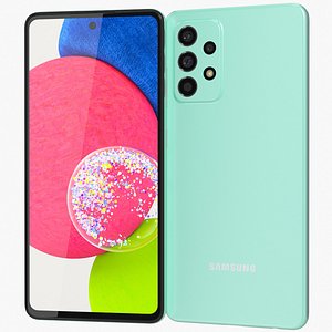 Samsung Galaxy A52s Mint 3D model