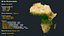 Africa Continent Photorealistic 30K