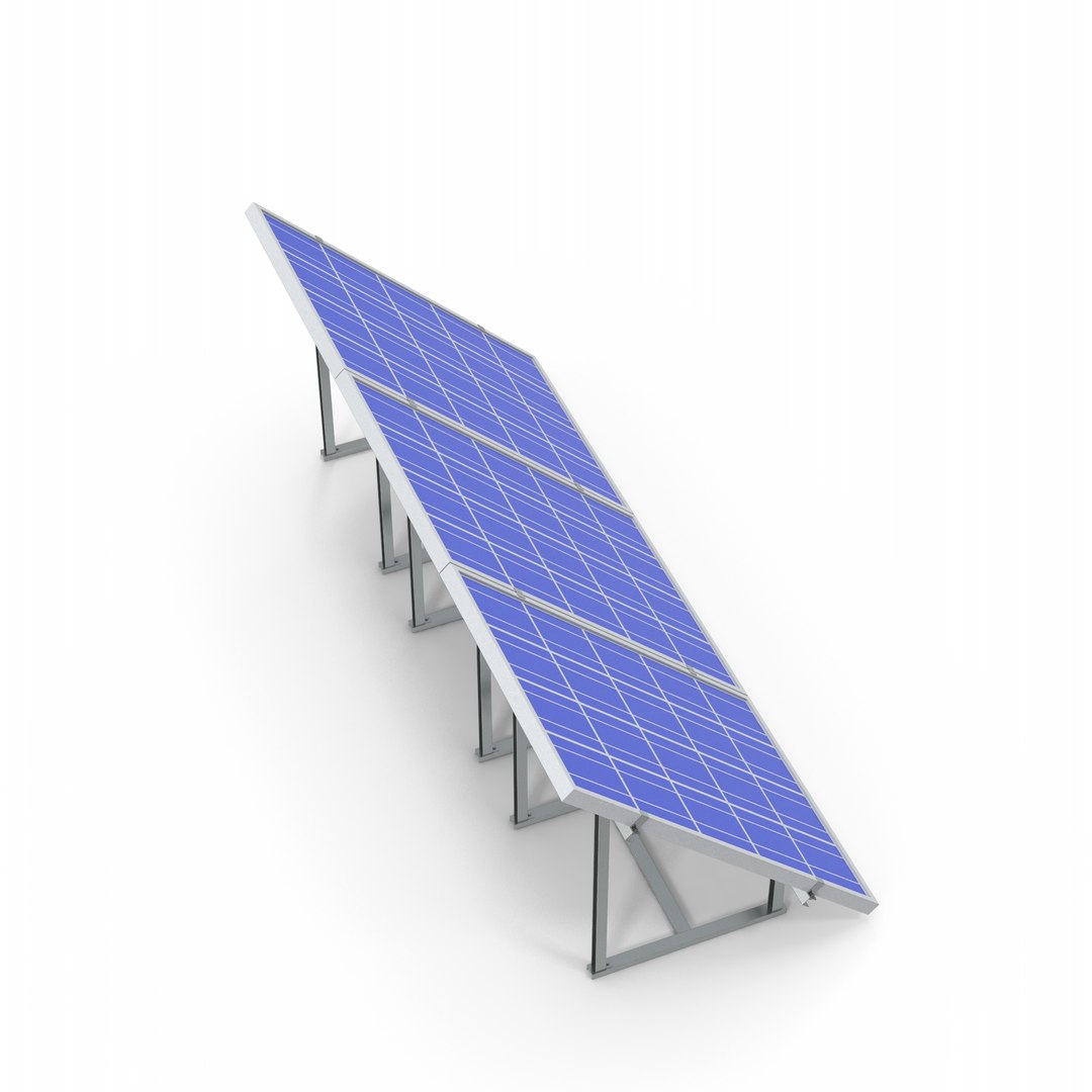 Solar Panels 3D Model - TurboSquid 2185013
