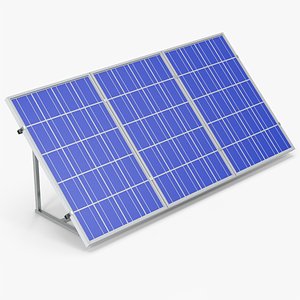 Solar Panels 3D model