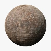 Canary palm bark PBR tiled texture 8K