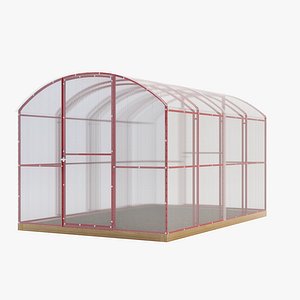 3d model greenhouse