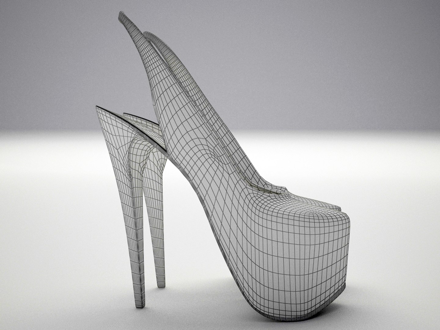 Women Shoes 3d Max