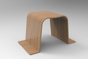 3D Puhhe Stool model