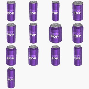 Soda Can With Droplets V2 Bundle Collection