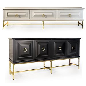 3D dresser sideboard nepal evmoda model