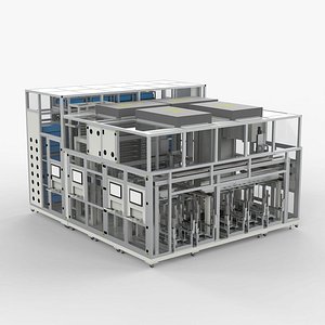 Automatic Screen Crimping Equipment Machine 3D model