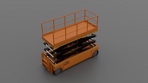 scissor lift 3D model