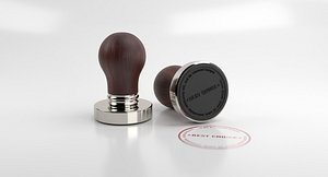 stamp seal handle 3D