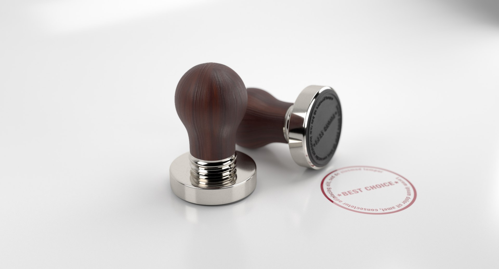 Stamp Seal Handle 3D - TurboSquid 1400672