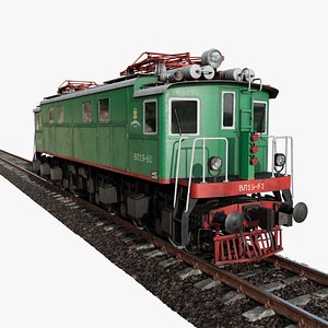 VL19 Soviet electric locomotive