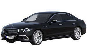 2027 Mercedes-Benz S 680 GUARD 4MATIC W223 3D model