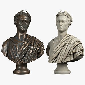 3D Roman Bust