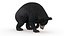 リグとアニメーションを備えたクマの家族 3D バンドル - クロクマとナマケグマ