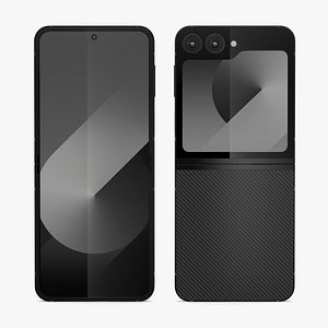 3D model Samsung Galaxy Z Flip6 Black