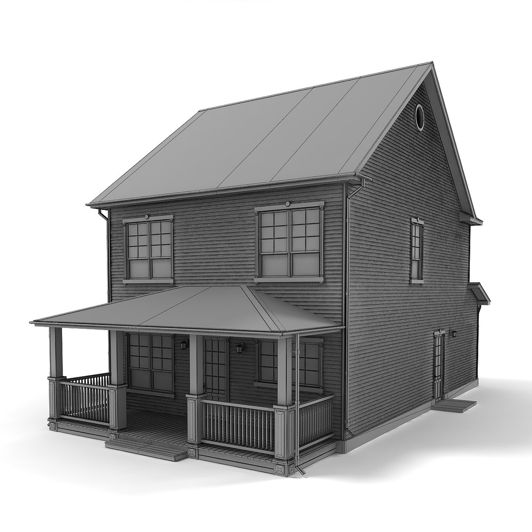 hi-poly cottages vol 6 3d x