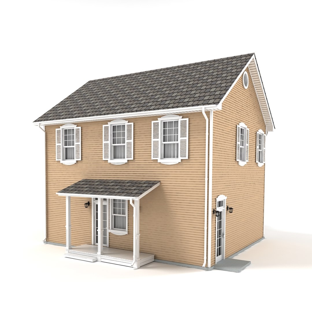 hi-poly cottages vol 6 3d x